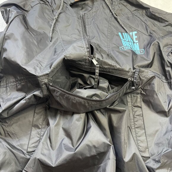 Harriton Luke Bryan Farm Tour 2016 Windbreaker Unisex Size‎ Medium Black Concert - Picture 8 of 9